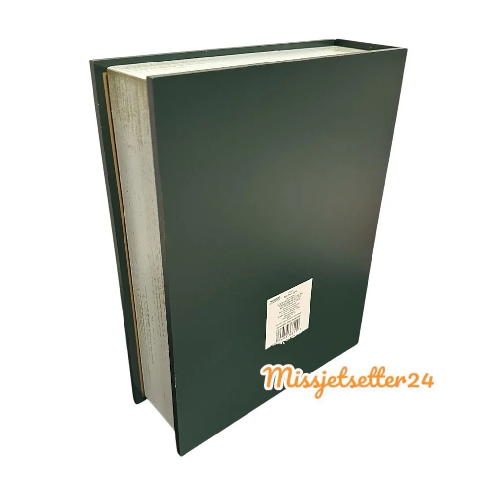 NWT Most Miraculous Spells and Potions Faux Book Target Halloween Witch Green